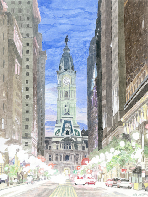 Night Lights on Broad Street
